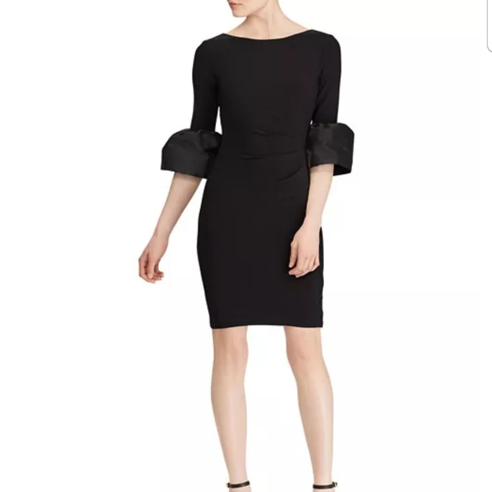 Ralph Lauren Taffeta Jersey Dress